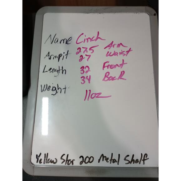 Cinch Shirt Men's Extra Large Blue Button Front Long Sleeve - Picture 8 of 8